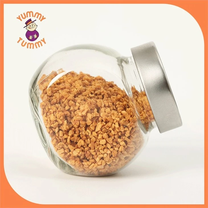 yummy food fried garlic granules